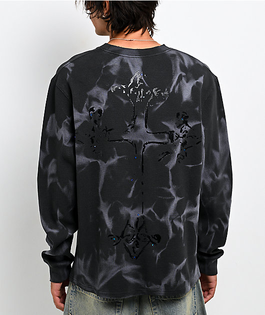 Vitriol Inferno Black Thermal Long Sleeve T-Shirt
