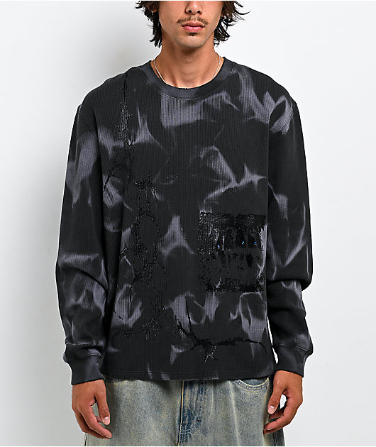 Vitriol Inferno Black Thermal Long Sleeve T-Shirt