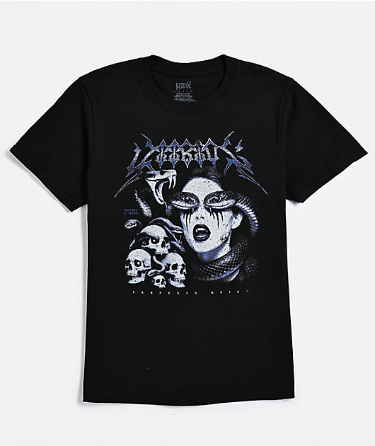 Vitriol Kids' Serpents Reign Black T-Shirt
