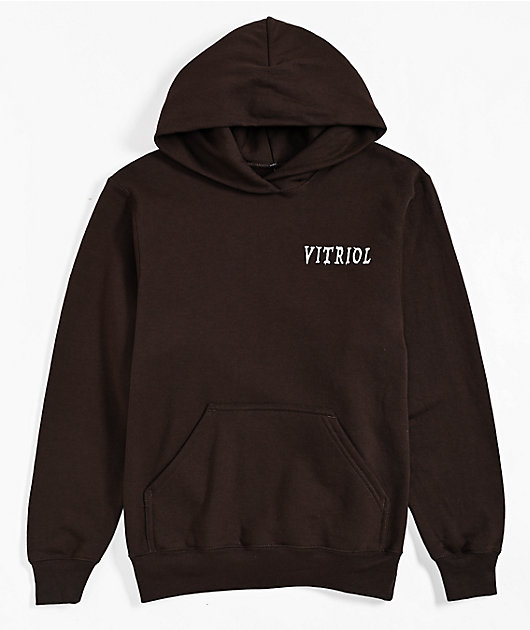 Vitriol Kids Brutal Brown Hoodie