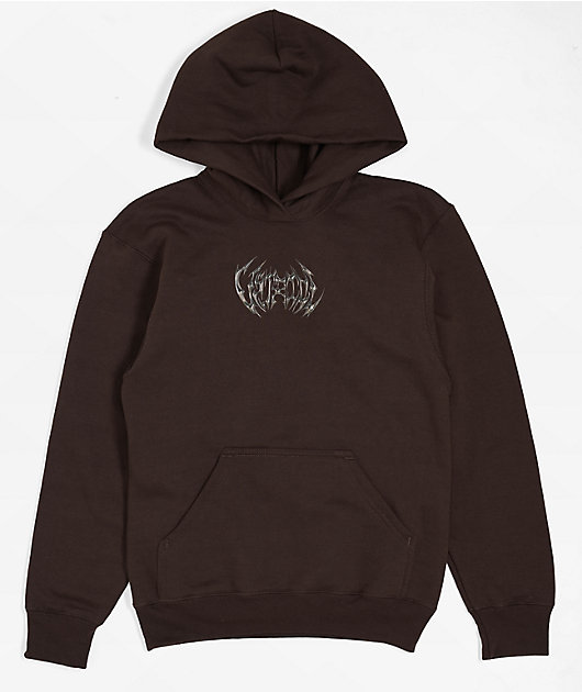 Vitriol Kids Rebuff Brown Hoodie