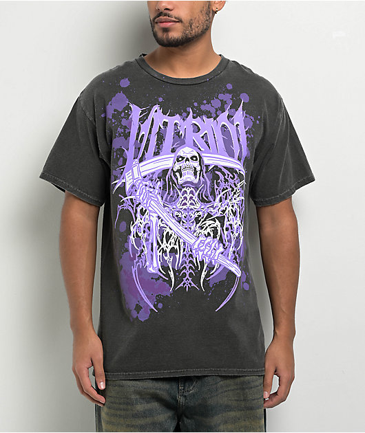 Vitriol Layered AF Charcoal T-Shirt | Zumiez