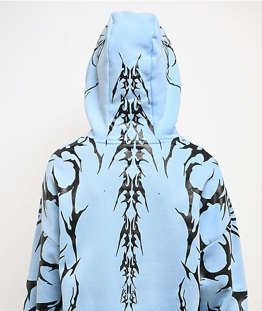 店頭完売商品！アイレネ⭐️ルシェルブルー ⭐️Hoodie Shirt Vitriol Lenexa Blue Body Bag Zip Hoodie | Zumiez