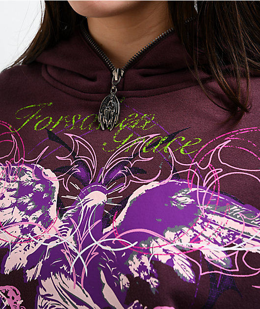 Vitriol Lenexa Dark Purple Hoodie | Zumiez