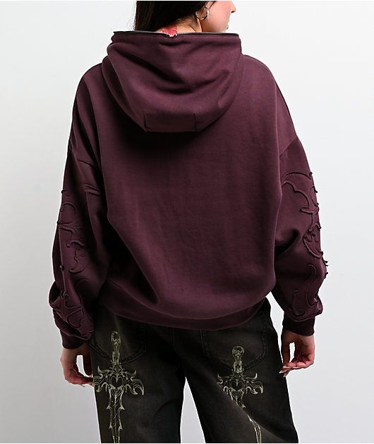 Vitriol Lenexa Dark Purple Hoodie | Zumiez