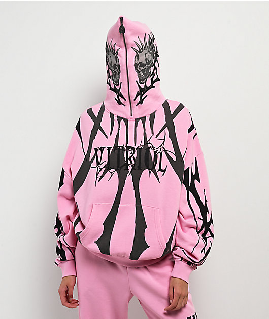 Vitriol Lenexa Pink Zip Hoodie | Zumiez