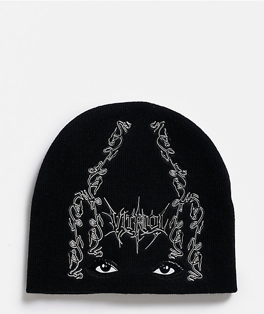 Vitriol Liquid Vision Black Skully Beanie