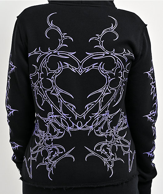 Vitriol Logan Black Zip Hoodie