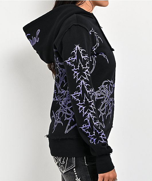 Vitriol Logan Black Zip Hoodie