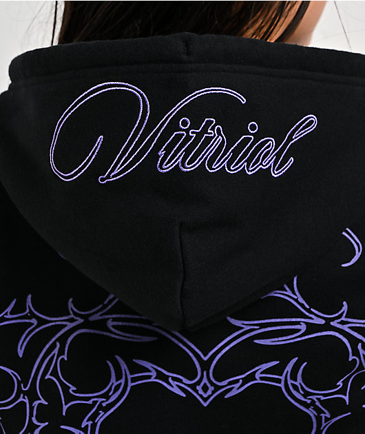 Vitriol Logan Black Zip Hoodie