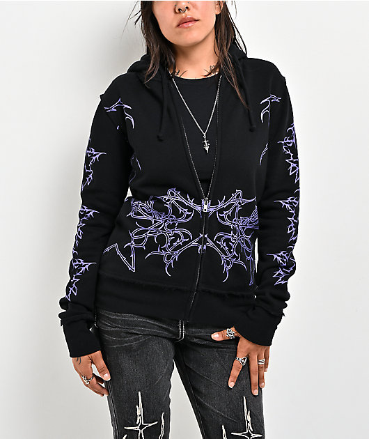 Vitriol Logan Black Zip Hoodie