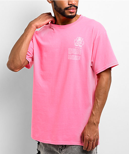 Vitriol Machines Neon Pink T-Shirt