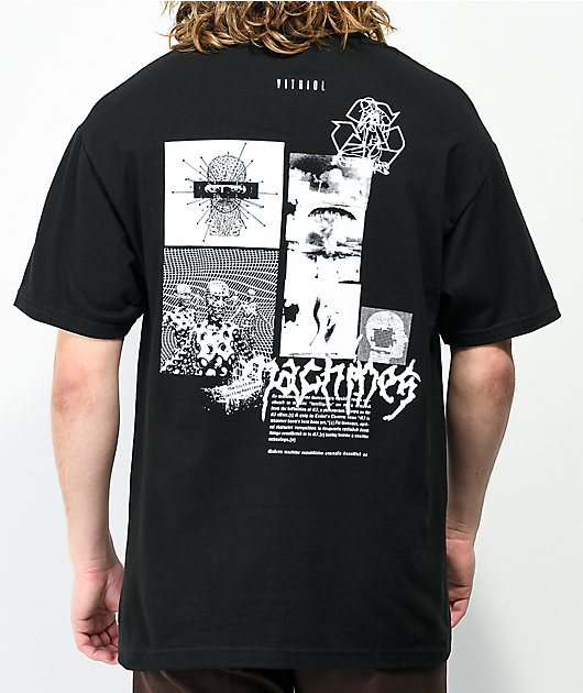 Vitriol Machines camiseta negra