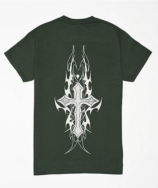 Vitriol MaxSkull Green T-Shirt