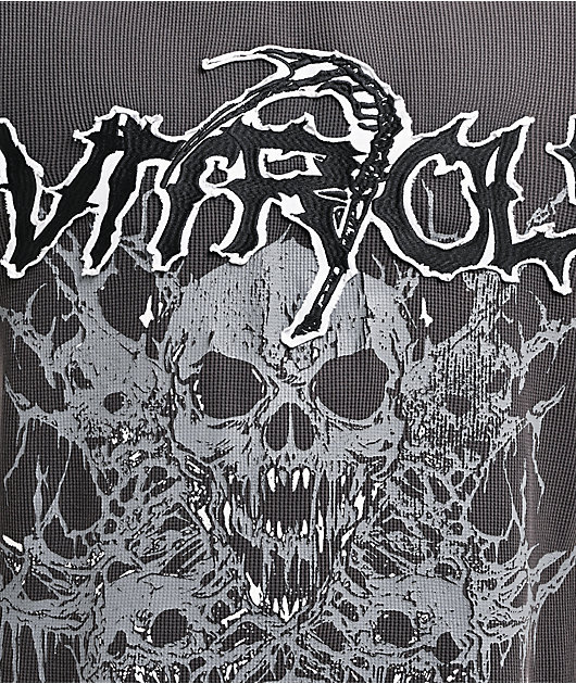 Vitriol Migraine Charcoal Thermal Long Sleeve T-Shirt