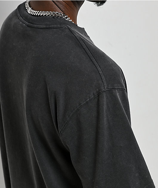 Vitriol Moonlight Stone Black Wash Boxy T-Shirt