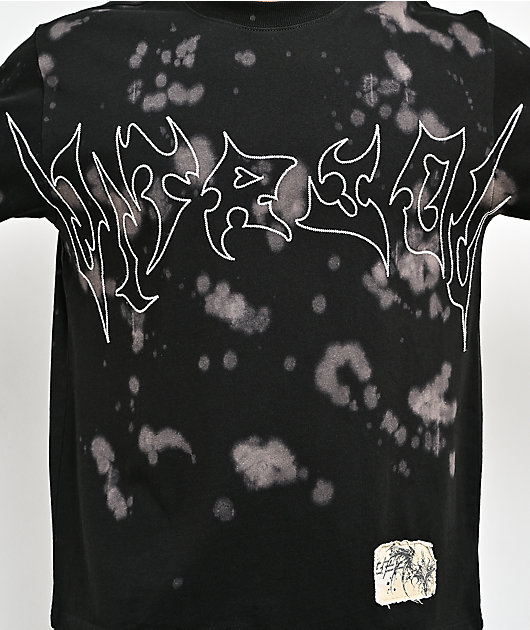 Vitriol Nail Head Black Bleach T-Shirt