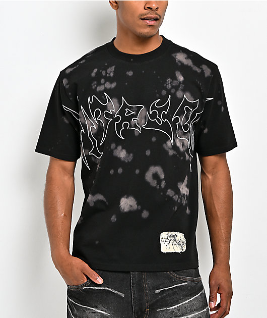 Vitriol Nail Head Black Bleach T-Shirt
