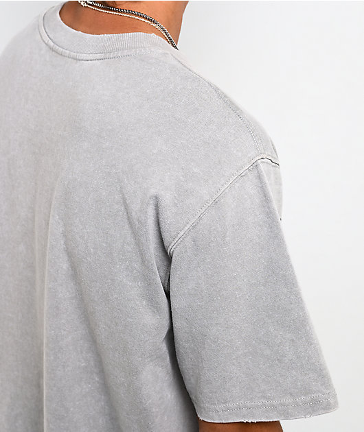 Vitriol Nail Head Grey Wash T-Shirt