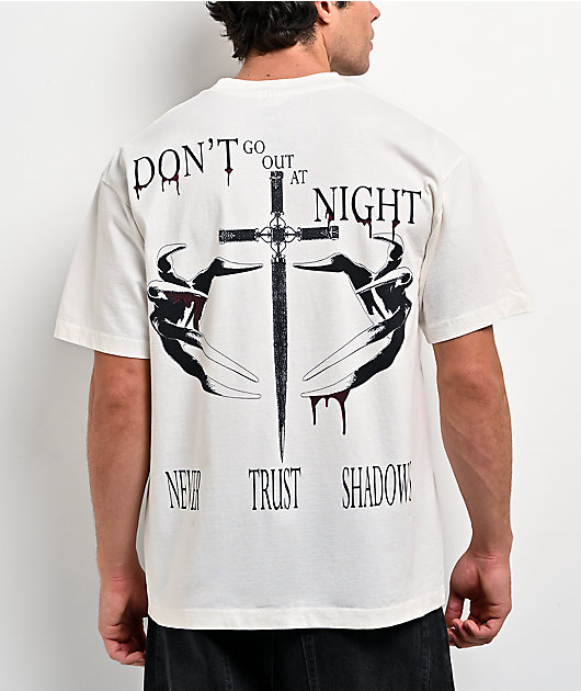 Vitriol Never Trust Shadows White T-Shirt