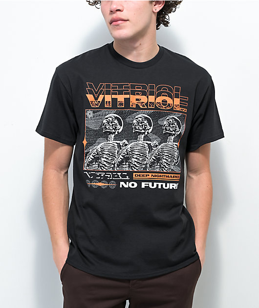 Vitriol No Future camiseta negra