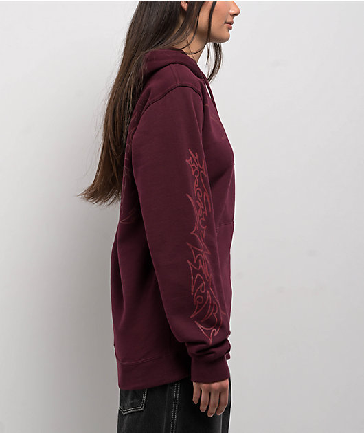 Vitriol Not Afraid Red Hoodie