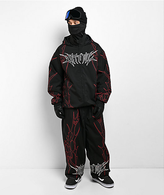 Vitriol Onyx Black 10K Snowboard Jacket