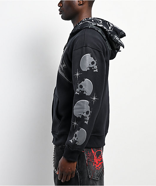 Vitriol Rage Cage Black Zip Hoodie | Zumiez