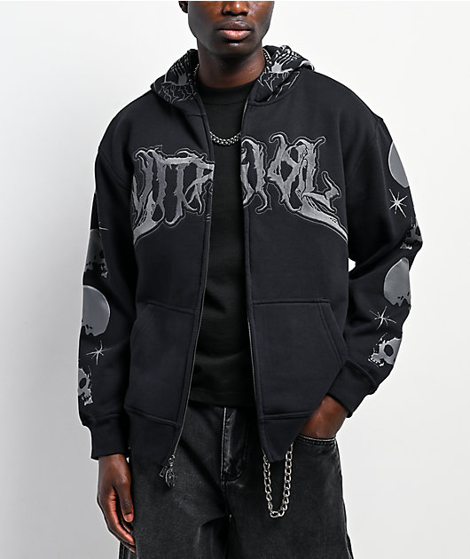 Vitriol Rage Cage Black Zip Hoodie | Zumiez