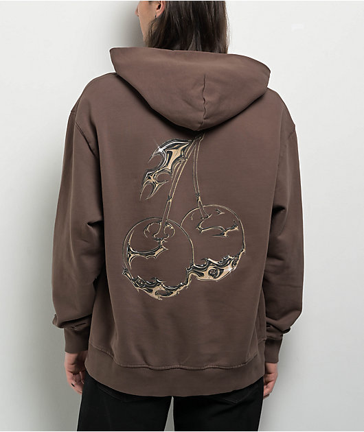 Vitriol Rebuff Brown Hoodie | Zumiez