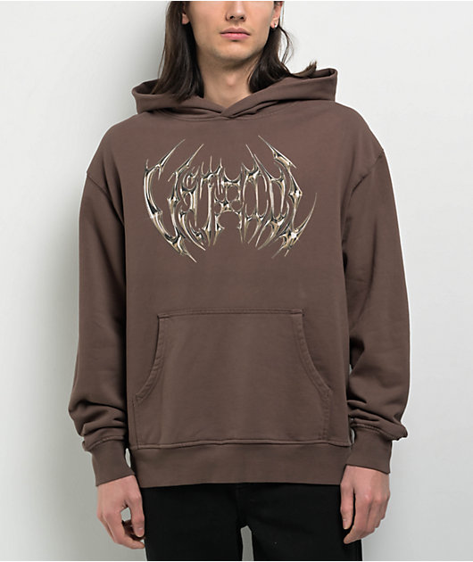 Vitriol Rebuff Brown Hoodie | Zumiez