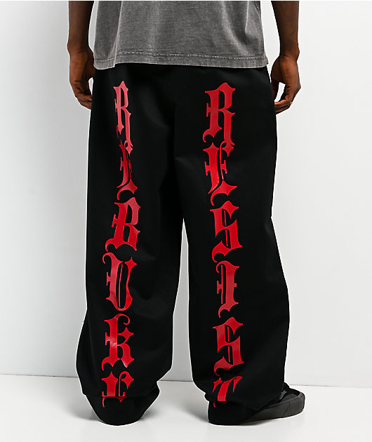 Vitriol Rebuke Black Twill Pants