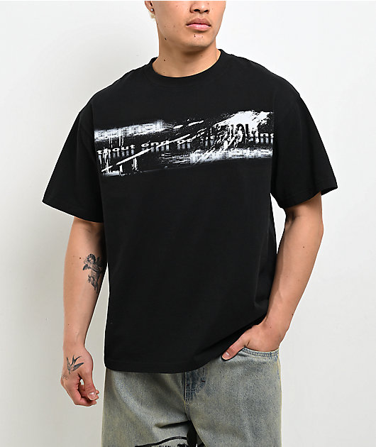 Vitriol Reflective Puddle Black T-Shirt