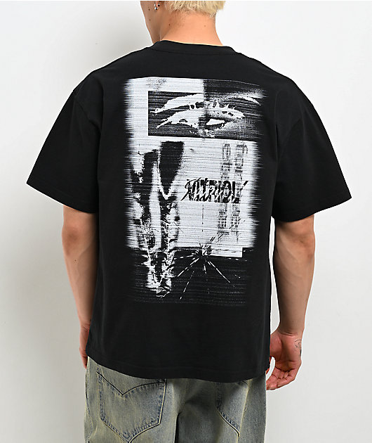 Vitriol Reflective Puddle Black T-Shirt