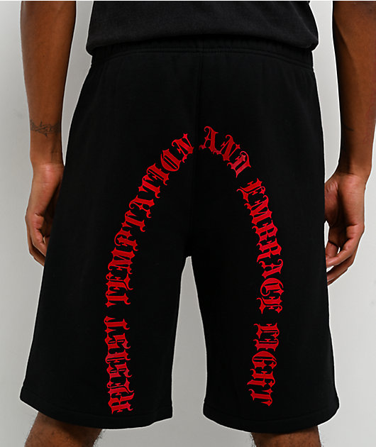 Vitriol Resist Black Sweat Shorts | Zumiez