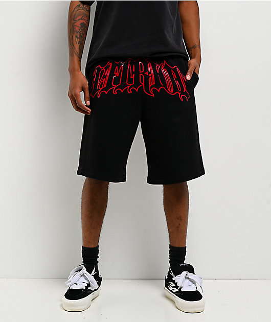 Vitriol Resist Black Sweat Shorts | Zumiez