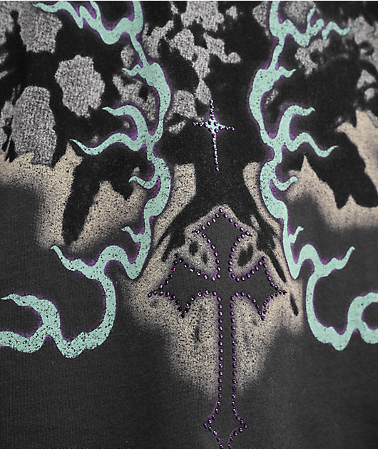 Vitriol Saint Black 2fer Long Sleeve T-Shirt | Zumiez