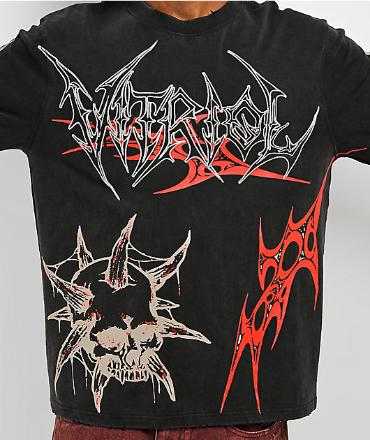 Vitriol Scorn Black Long Sleeve T-Shirt