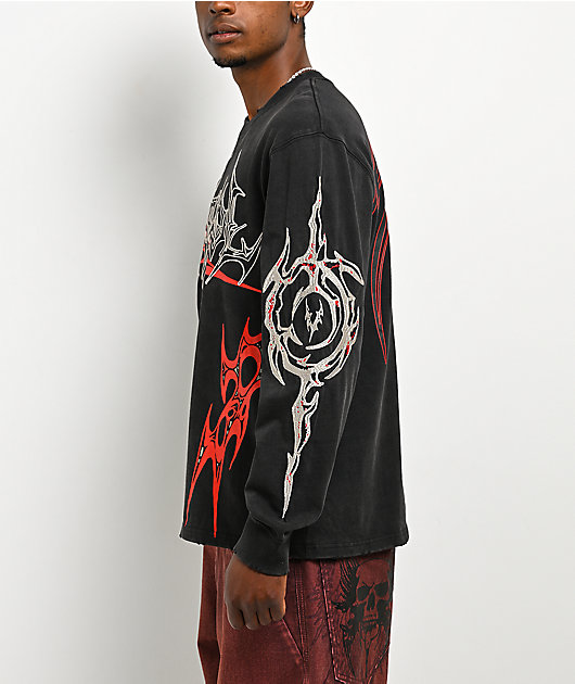 Vitriol Scorn Black Long Sleeve T-Shirt