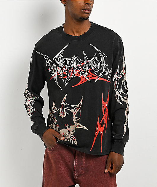 Vitriol Scorn Black Long Sleeve T-Shirt