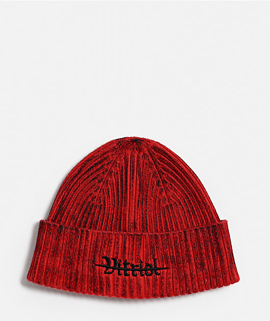 VALLAD ビーニー　BEANIE CAP BLK/RED Novarra Knit Beanie - Stormtech Canada Retail