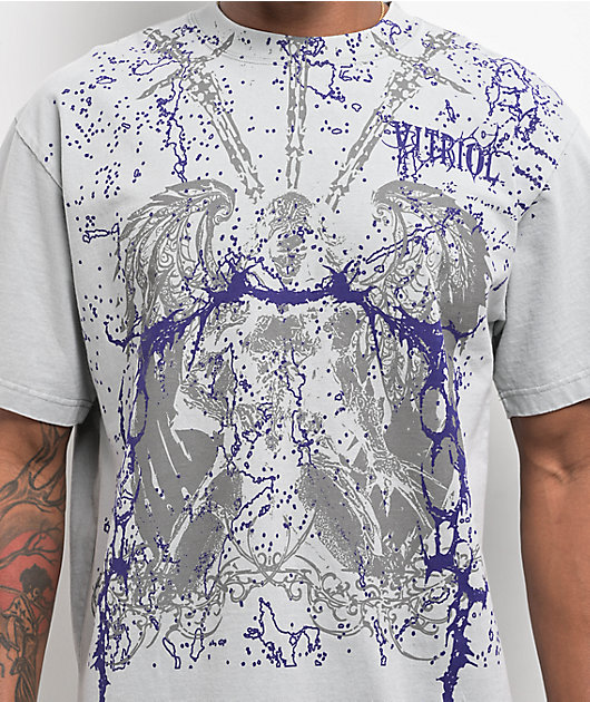 Vitriol Set Free Grey T-Shirt