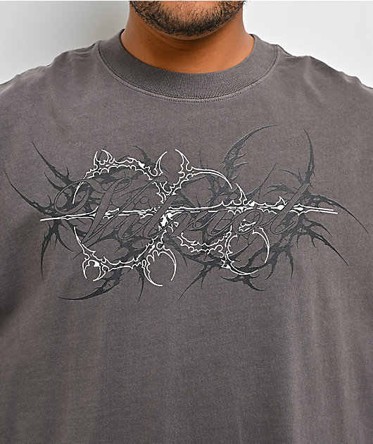 Vitriol Sharpillum Vintage Grey T-Shirt