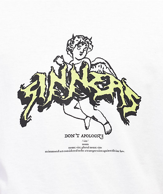 Vitriol Sinners White T-Shirt