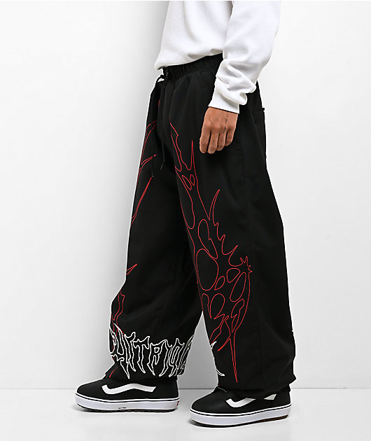 Vitriol Slate Black 10K Snowboard Pants
