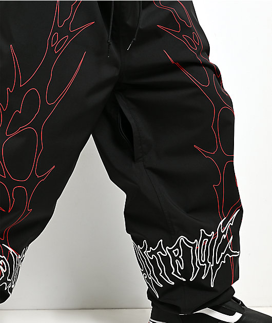 Vitriol Slate Black 10K Snowboard Pants