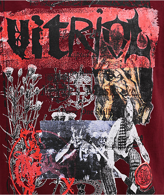 Vitriol Sleep Paralysis Red T-Shirt