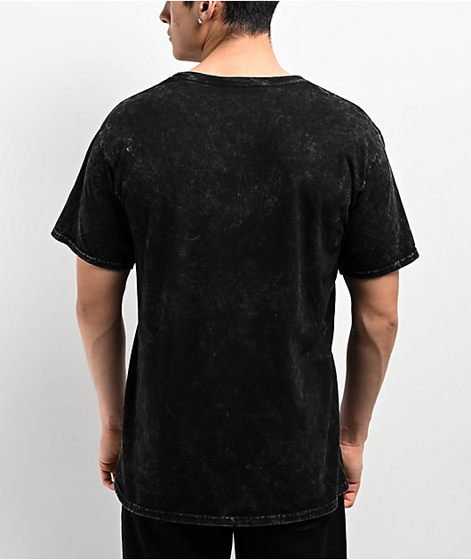 Vitriol Slow Burn Black Wash T-Shirt