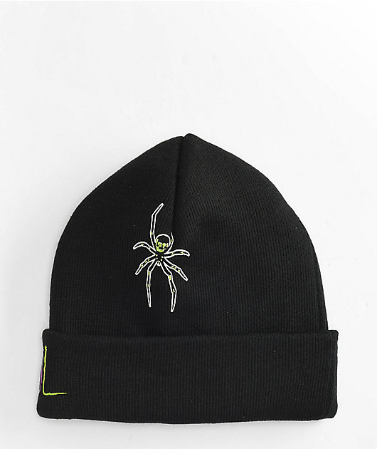 Vitriol Sludge Spider Black Beanie