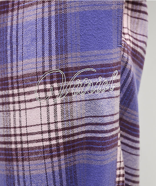 Vitriol Summoned Light Purple Plaid Lounge Pants